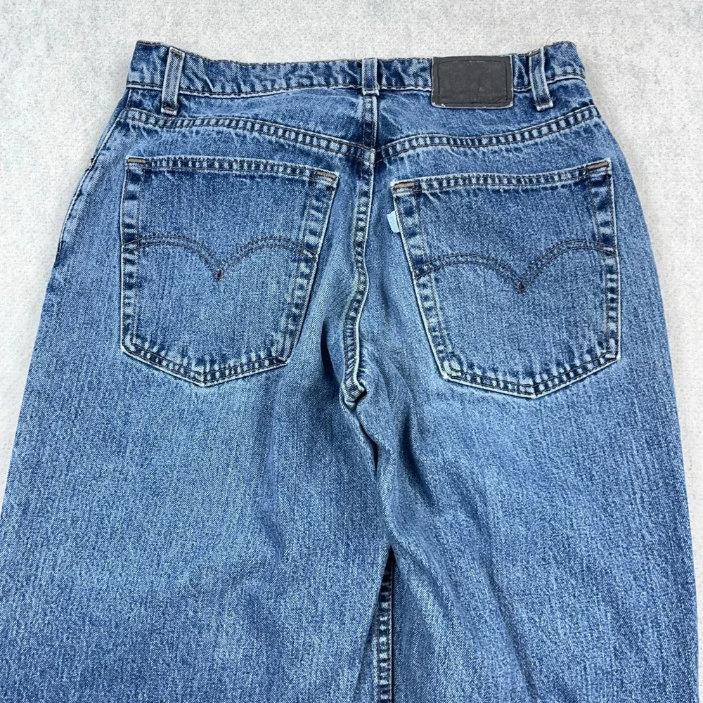 Vintage Levis Silver Tab Jeans Men 29x29 Baggy Relaxed Fit Med Wash 90s 1997
